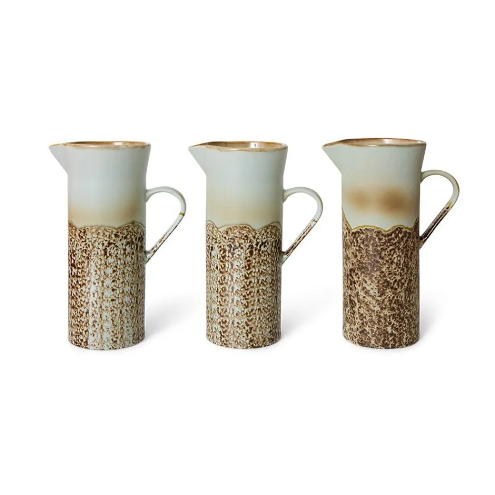 HK Living 70s ceramics jug shell