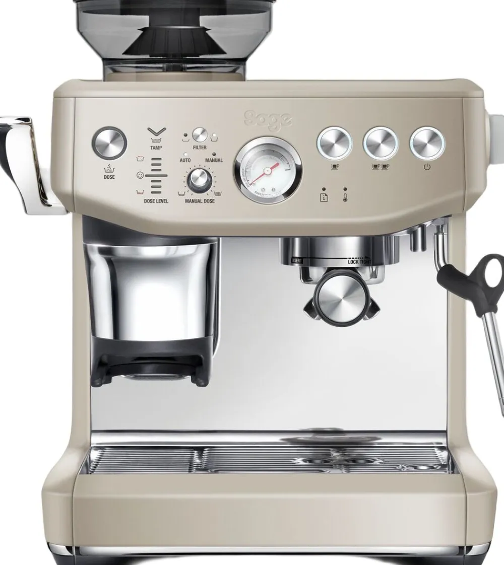 SAGE SES876ALM Barista Express Impress Espresso machine Almo Sale
