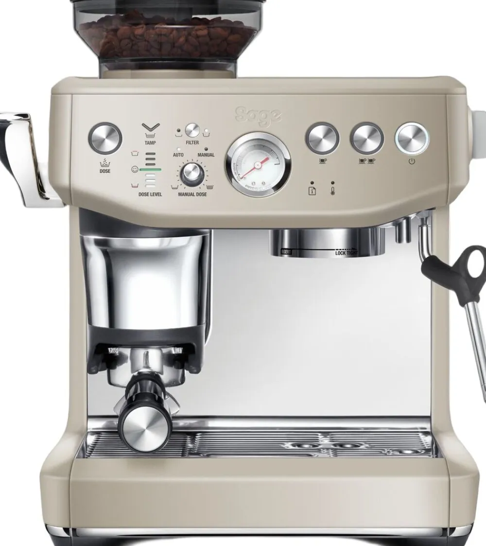 SAGE SES876ALM Barista Express Impress Espresso machine Almo Sale
