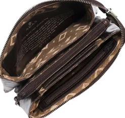 ADAX Salerno kombi Clutch Nellie M&oslash;rkebrun New