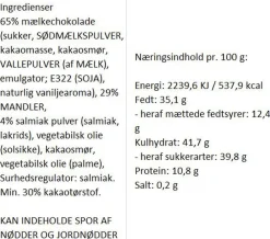 Almuegaarden Salmiak choko-mandler