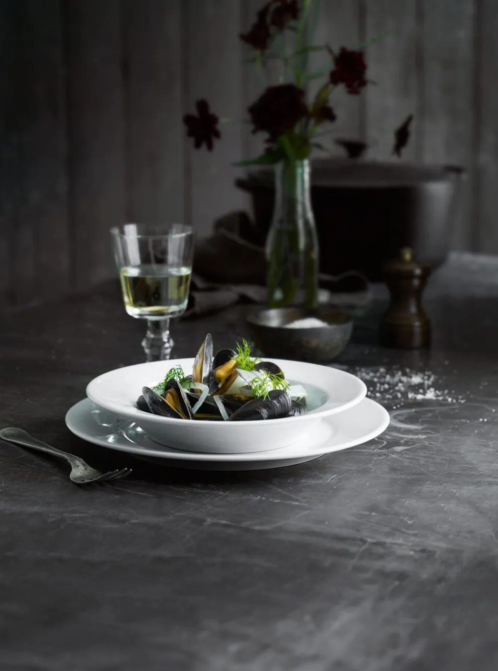 Pillivuyt Sancerre tallerken 24 cm. New