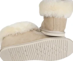Lovelies SANDE - SHEARLING BOOTS Safari Hot
