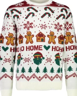 Lindbergh Santa sweater Hvid Clearance