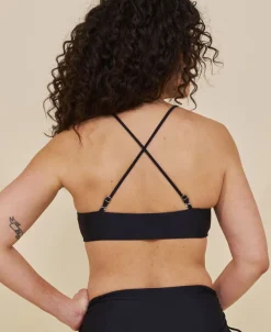 Cartel Copenhagen Sanur bandeau justerbar bikini top Nero Hot