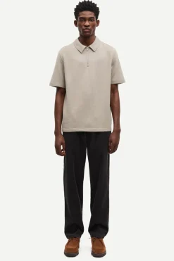 Samsøe Samsøe Saolli HZ polo 15513 Elephant skin Outlet