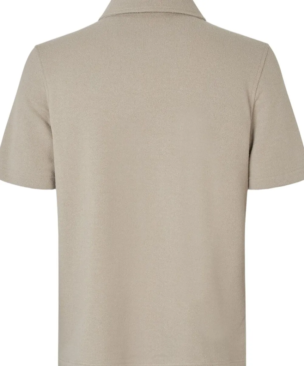 Samsøe Samsøe Saolli HZ polo 15513 Elephant skin Outlet