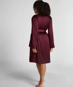 Dame Hunkemöller Satin Fleece Bathrobe