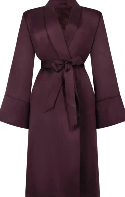 Dame Hunkemöller Satin Fleece Bathrobe