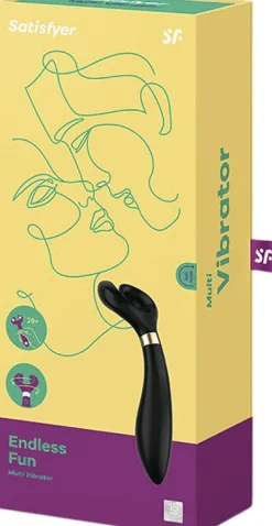 Satisfyer Endless Fun Black par vibrator