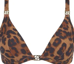 Chantelle Sauvage T-Shirt Triangle Bra Dyreprint Sale