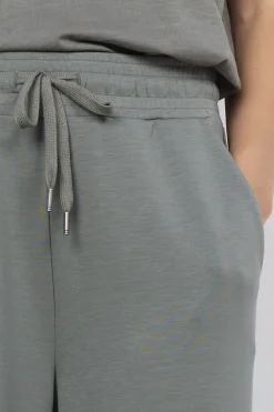 Dame soyaconcept SC-BANU 33 Bukser Støvet Grøn