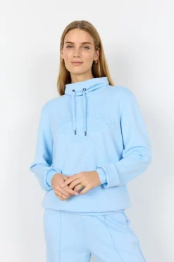 Dame soyaconcept SC-BANU 280 Sweatshirt Lyseblå