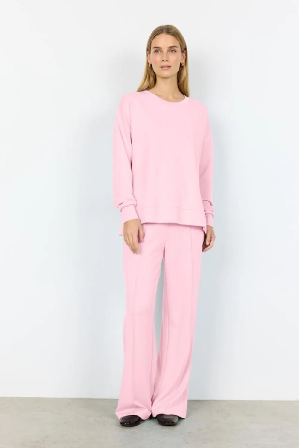 Dame soyaconcept SC-BANU 164 Sweatshirt Lyserød