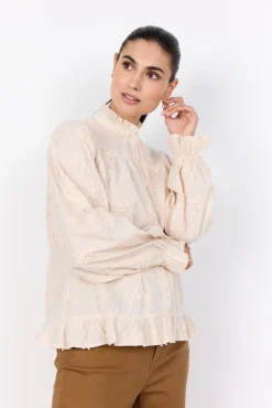 SC-BARBRA 2 Skjorte Creme>soyaconcept Online