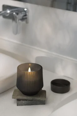 Uyuni Scented wax glass candle, Harmony, Smoke, 8,5x9,5 cm *