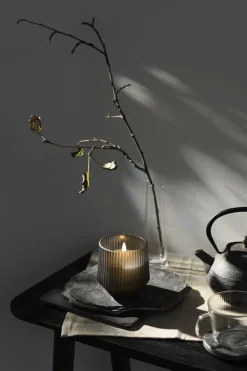 Uyuni Scented wax glass candle, Harmony, Smoke, 8,5x9,5 cm *