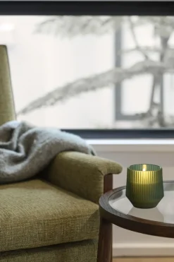 Uyuni Scented wax glass candle, Serenity, Green, 8,5x9,5 cm *