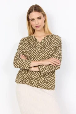 SC-FELICITY AOP 519 Bluse Oliven><noscript><img width=