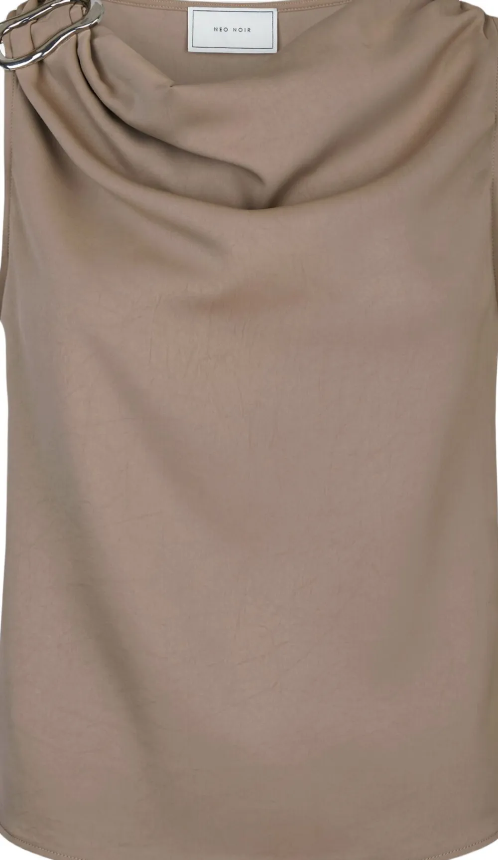 Neo Noir Scotta Dull Sateen Top Dark taupe Best