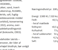 Almuegaarden Sød Lakrids Nostalgi, Klodsbundspose