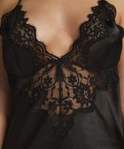 Hunkemöller SD Satin Mya Black New
