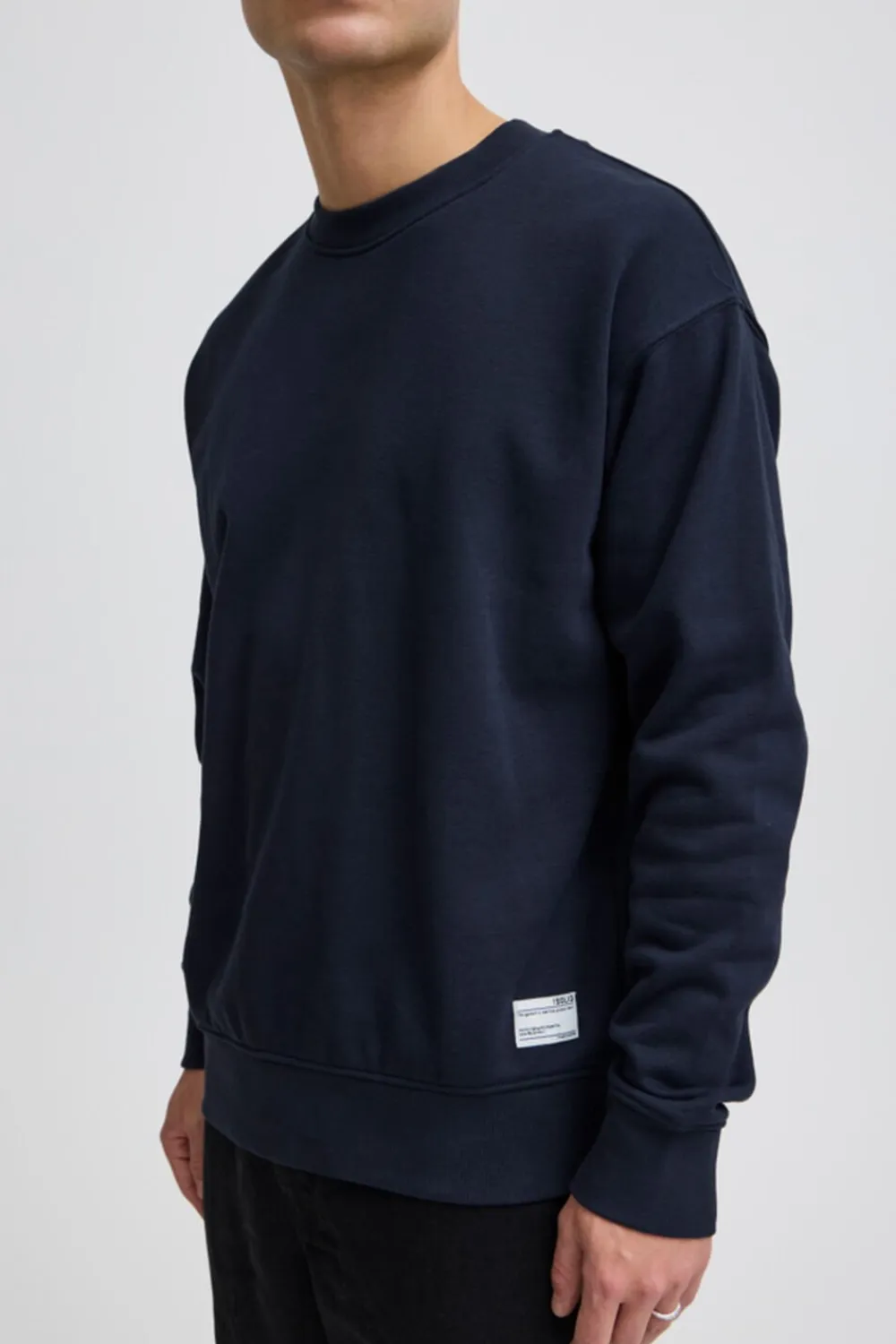 !Solid SDLenz Crew SW Sweatshirt21104222 Insignia blue Clearance