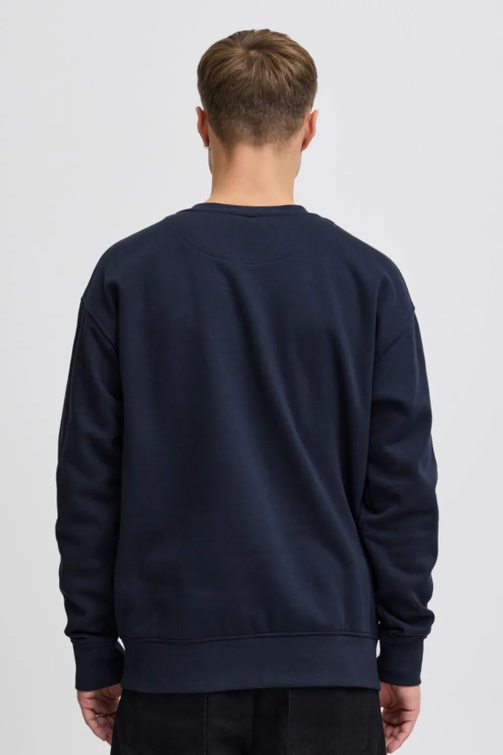 !Solid SDLenz Crew SW Sweatshirt21104222 Insignia blue Clearance