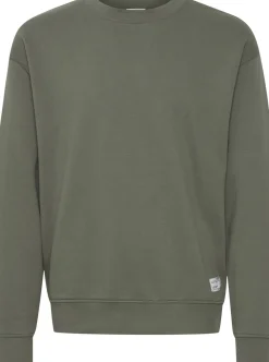 !Solid SDLenz Crew SW Sweatshirt21104222 Dusty olive