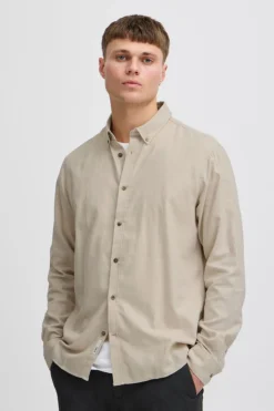 !Solid SDPete SH Shirt Humus melange Online