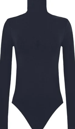 Wolford Seamless Wool String Body Deep night Best