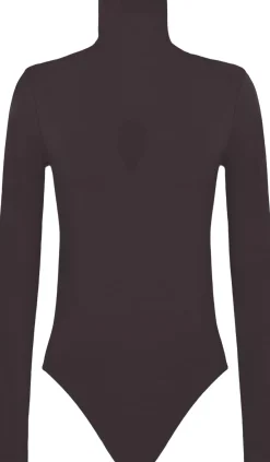 Wolford Seamless Wool String Body Dark wood Sale