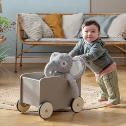 Børn Sebra gåvogn, jetty beige