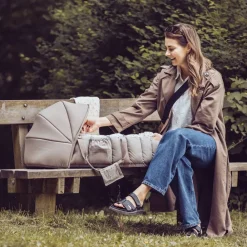 Sebra 3-i-1 Babynest, Sophora Leaves New