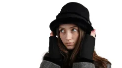 Dame Lovelies SEMERU - DOUBLE FACE SHEARLING BUCKET HAT