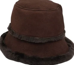 SEMERU - DOUBLE FACE SHEARLING BUCKET HAT>Lovelies Sale