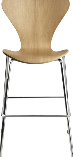 Series 7 Junior - Oak / Chromed base>Fritz Hansen Best