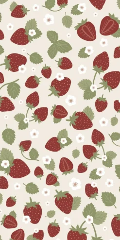 Ib Laursen Serviet jordbær Outlet