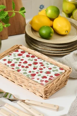 Ib Laursen Serviet jordbær Outlet