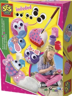 Børn SES Creative - Mal på sten