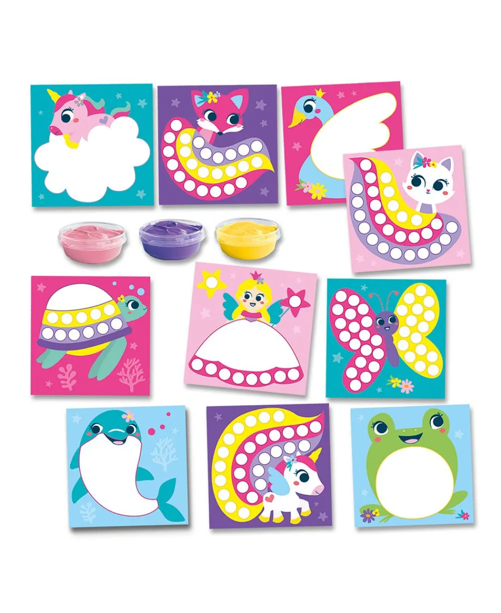 SES Creative - Min første - Fingermaling - Fantasi figurer Online