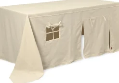 Børn Ferm Living Settle Table Cloth House - Off-white