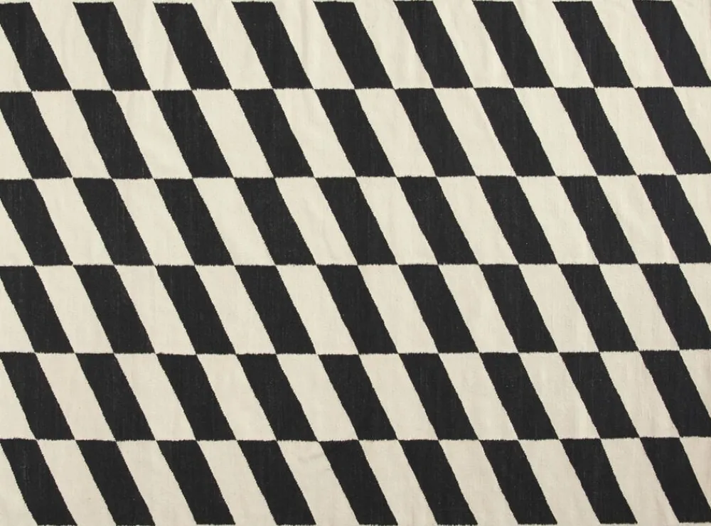 Shift Kelim Rug-W170 x L240-Black>Hay