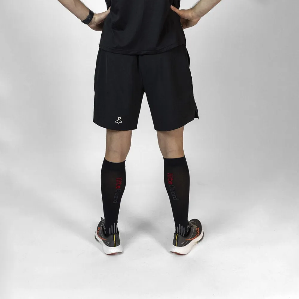 Liiteguard Shin-Tech Grip løbestrømper Sort