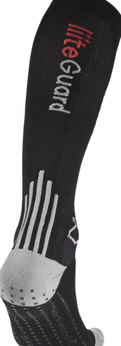 Liiteguard Shin-Tech Grip løbestrømper Sort