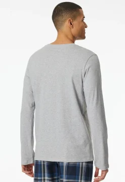 Schiesser Shirt 1/1 Grey melange New