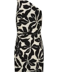 Short asymmetrical dress>MANGO Online