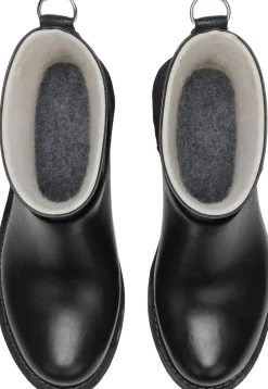 ILSE JACOBSEN Short Biker Rubber Boots Black black Sale