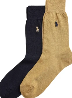 Signature Pony Trouser Sock 2-Pack>Polo Ralph Lauren Discount