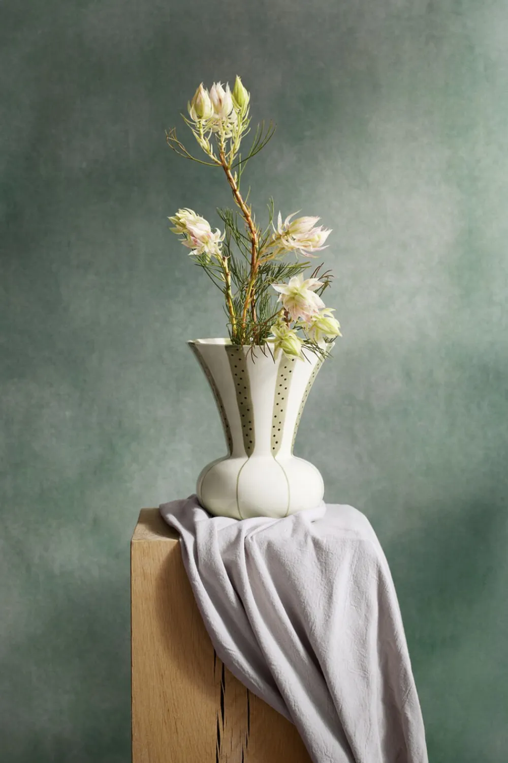 Kähler Signature Vase H20 grøn